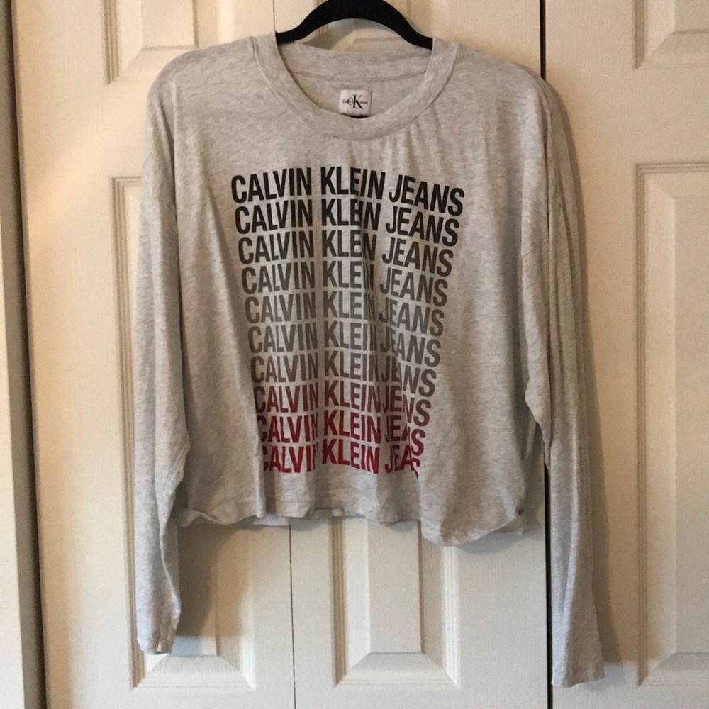 Calvin Klein Cropped Tee